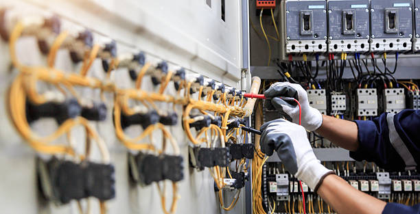 Professional Electrician technician working in Temescal Valley, CA